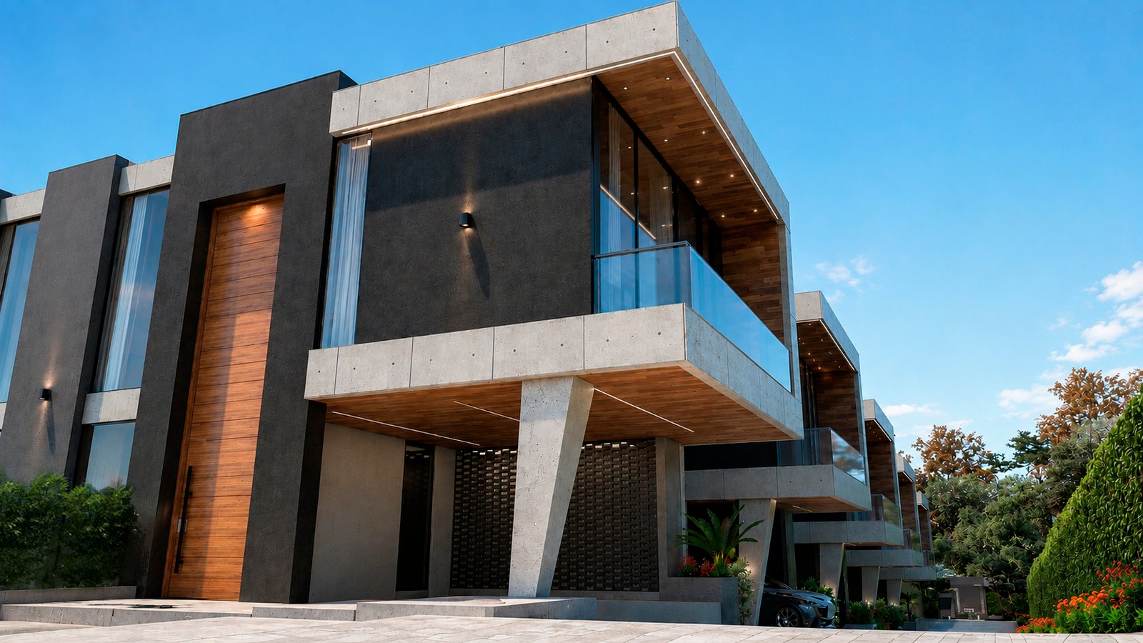 Casa de esquina del proyecto METZ