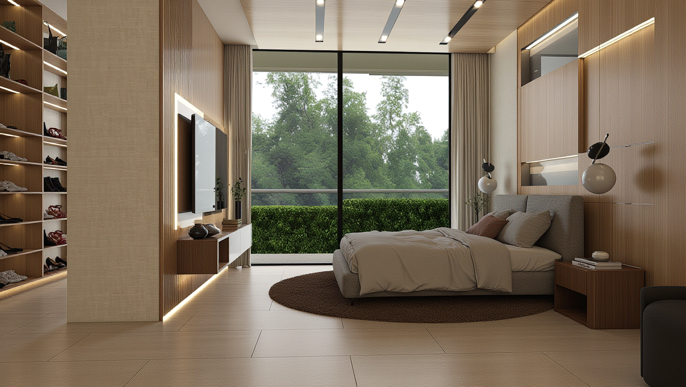 Habitación master de una casa en METZ